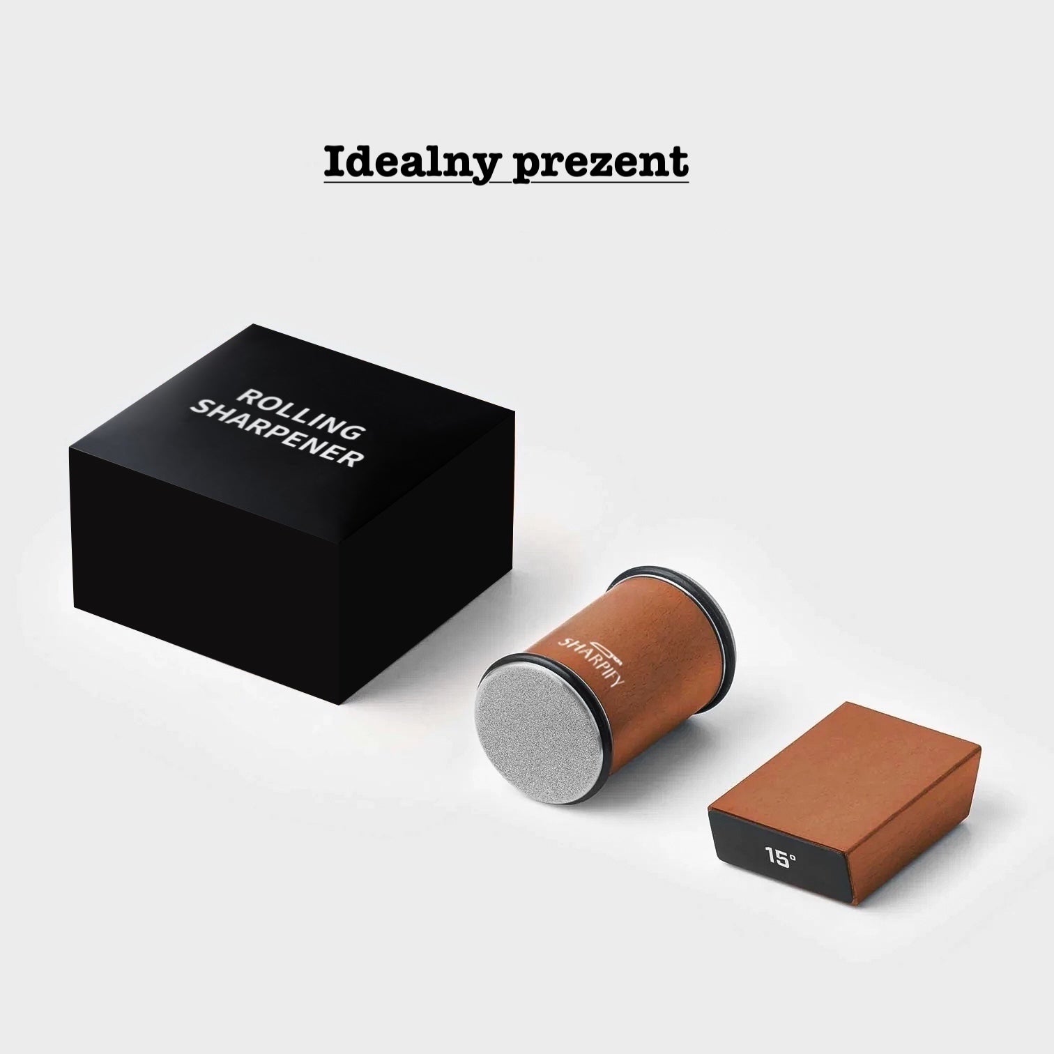 Rolkowa ostrzałka magnetyczna do noży